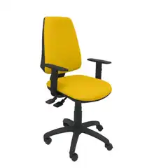 SILLA ELCHE S BALI AMARILLO BRAZOS REGULABLES 14SBALI100B10 PIQUERAS Y CRESPO