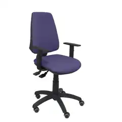 SILLA ELCHE S BALI AZUL CLARO BRAZOS REGULABLES RUEDAS DE PARQUET 14SBALI261B10RP PIQUERAS Y CRESPO
