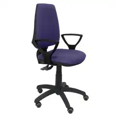 SILLA ELCHE S BALI AZUL CLARO BRAZOS FIJOS RUEDAS DE PARQUET 14SBALI261BGOLFRP PIQUERAS Y CRESPO