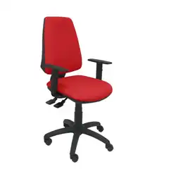 SILLA ELCHE S BALI ROJO BRAZOS REGULABLES 14SBALI350B10 PIQUERAS Y CRESPO