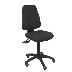 SILLA ELCHE S BALI NEGRO RUEDAS DE PARQUET 14SBALI840RP PIQUERAS Y CRESPO