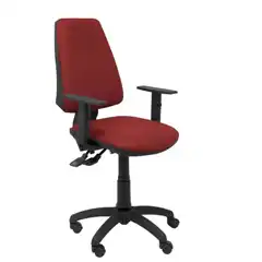 SILLA ELCHE S SIMILPIEL GRANATE BRAZOS REGULABLES 14SSPGRAB10 PIQUERAS Y CRESPO