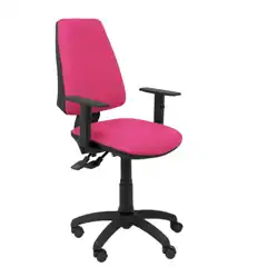 SILLA ELCHE S SIMILPIEL ROSA BRAZOS REGULABLES 14SSPRSB10 PIQUERAS Y CRESPO