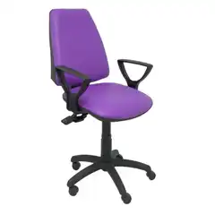 SILLA ELCHE S SIMILPIEL LILA BRAZOS FIJOS 14SSPV98BGOLF PIQUERAS Y CRESPO