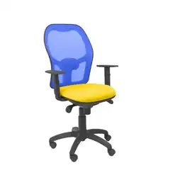 SILLA JORQUERA MALLA AZUL ASIENTO BALI AMARILLA 15SABALI100 PIQUERAS Y CRESPO