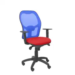 SILLA JORQUERA MALLA AZUL ASIENTO BALI ROJO 15SABALI350 PIQUERAS Y CRESPO