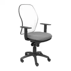 SILLA  JORQUERA MALLA BLANCA ASIENTO GRIS CLARO 15SBBALI40 PIQUERAS Y CRESPO