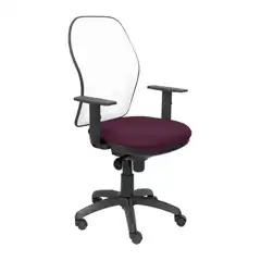 SILLA JORQUERA MALLA BLANCA ASIENTO BALI MORADO 15SBBALI760 PIQUERAS Y CRESPO