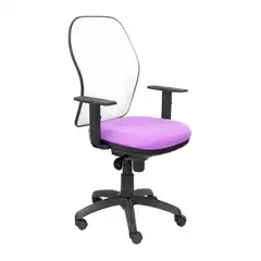 SILLA JORQUERA MALLA BLANCA ASIENTO BALI LILA 15SBBALI82 PIQUERAS Y CRESPO