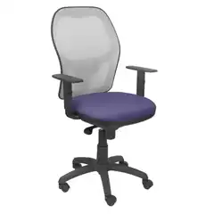 SILLA JORQUERA MALLA GRIS ASIENTO BALI AZUL CLARO 15SGRBALI261 PIQUERAS Y CRESPO