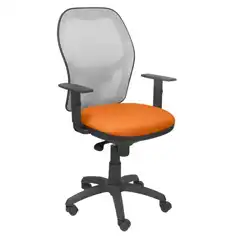 SILLA JORQUERA MALLA GRIS ASIENTO BALI NARANJA 15SGRBALI308 PIQUERAS Y CRESPO