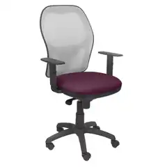 SILLA JORQUERA MALLA GRIS ASIENTO BALI MORADO 15SGRBALI760 PIQUERAS Y CRESPO