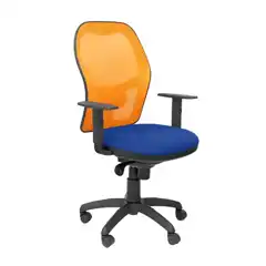 SILLA JORQUERA MALLA NARANJA ASIENTO BALI AZUL 15SNABALI229 PIQUERAS Y CRESPO