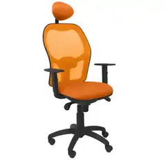 SILLA JORQUERA MALLA NARANJA ASIENTO BALI NARANJA CON CABECERO FIJO 15SNABALI308C PIQUERAS Y CRESPO