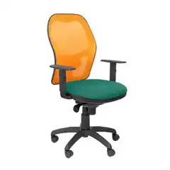 SILLA JORQUERA MALLA NARANJA ASIENTO BALI VERDE