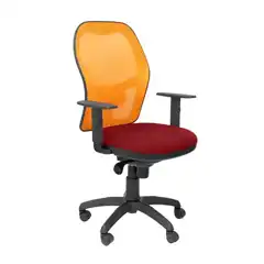 SILLA JORQUERA MALLA NARANJA ASIENTO BALI GRANATE