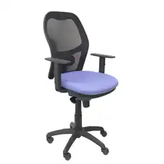 SILLA  JORQUERA MALLA NEGRO ASIENTO AZUL CLARO 15SNBALI261 PIQUERAS Y CRESPO