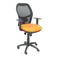 SILLA  JORQUERA MALLA NEGRO ASIENTO NARANJA 15SNBALI308 PIQUERAS Y CRESPO