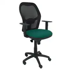 SILLA JORQUERA MALLA NEGRA ASIENTO BALI VERDE 15SNBALI456 PIQUERAS Y CRESPO