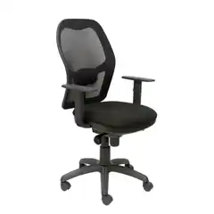 SILLA JORQUERA MALLA NEGRA ASIENTO BALI NEGRO 15SNBALI840 PIQUERAS Y CRESPO