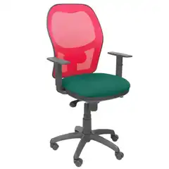 SILLA JORQUERA MALLA ROJA ASIENTO BALI VERDE