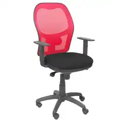 SILLA JORQUERA MALLA ROJA ASIENTO BALI NEGRO 15SRBALI840 PIQUERAS Y CRESPO