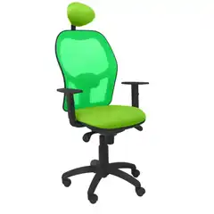 SILLA JORQUERA MALLA VERDE ASIENTO BALI VERDE PISTACHO CON CABECERO FIJO