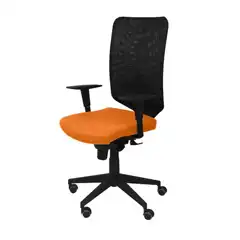 SILLA OSSA NEGRA BALI NARANJA 16SNBALI308 PIQUERAS Y CRESPO
