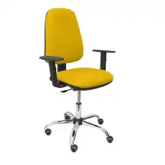 SILLA SOCOVOS BALI AMARILLO BRAZOS REGULABLES 17CPBALI100B10 PIQUERAS Y CRESPO