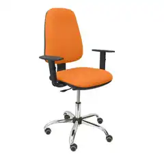 SILLA SOCOVOS BALI NARANJA BRAZOS REGULABLES 17CPBALI308B10 PIQUERAS Y CRESPO