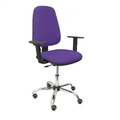 SILLA SOCOVOS BALI LILA BRAZOS REGULABLES 17CPBALI82B10 PIQUERAS Y CRESPO