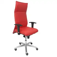 SILLÓN ALBACETE SIMILPIEL ROJO 206SSPRJ PIQUERAS Y CRESPO
