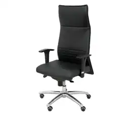 SILLÓN ALBACETE XL PIEL NEGRO HASTA 160KG 206SXLPIELNE PIQUERAS Y CRESPO