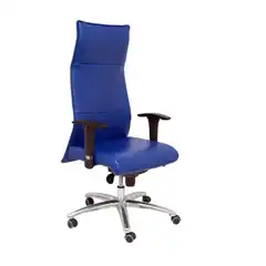 SILLÓN ALBACETE XL SIMILPIEL AZUL HASTA 160KG 206SXLSPAZ PIQUERAS Y CRESPO