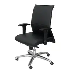 SILLÓN ALBACETE CONFIDENTE PIEL NEGRO 207SPIELNE PIQUERAS Y CRESPO