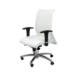 SILLÓN ALBACETE CONFIDENTE SIMILPIEL BLANCO 207SSPBL PIQUERAS Y CRESPO