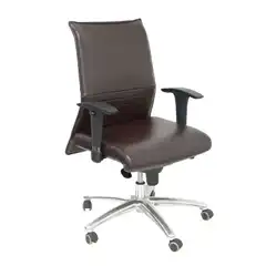 SILLÓN ALBACETE CONFIDENTE SIMILPIEL CHOCOLATE HASTA 160 KG 207SXLSPMA PIQUERAS Y CRESPO