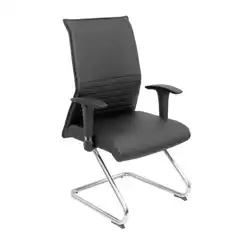 SILLÓN ALBACETE CONFIDENTE PATÍN SIMILPIEL NEGRO 208CPSPNE PIQUERAS Y CRESPO