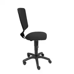 SILLA JUVENIL JÚCAR RESPALDO MALLA NEGRO ASIENTO ARÁN NEGRO