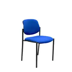 SILLA FIJA VILLALGORDO BALI AZUL MARINO CHASIS NEGRO 27NBALI200 PIQUERAS Y CRESPO