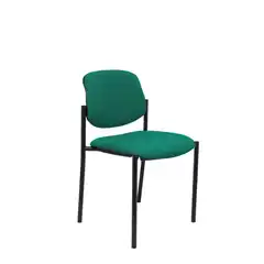 SILLA FIJA VILLALGORDO BALI VERDE CHASIS NEGRO 27NBALI456 PIQUERAS Y CRESPO