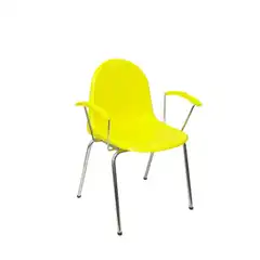 SILLA VES PLÁSTICO AMARILLO