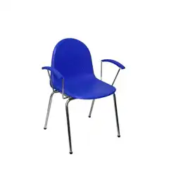 SILLA VES PLÁSTICO AZUL