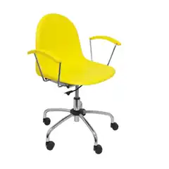 SILLA VES GIRATORIA COLOR AMARILLO 320GAM PIQUERAS Y CRESPO