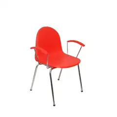 SILLA VES PLÁSTICO NARANJA