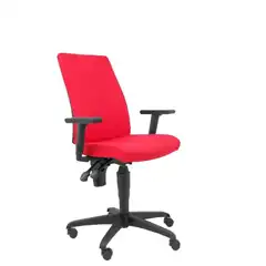SILLA LEZUZA ARAN ROJO CON BRAZOS REGULABLES 322RJ PIQUERAS Y CRESPO