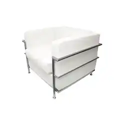 SOFÁ NERPIO SIMILPIEL BLANCO