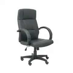 SILLÓN MUNERA SIMILPIEL NEGRO 97DBNE PIQUERAS Y CRESPO
