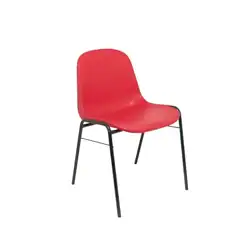PACK 4 SILLAS ALBOREA ROJO PACK423RJ PIQUERAS Y CRESPO