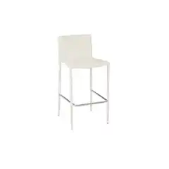 PACK 4 TABURETES TÉBAR SIMILPIEL BLANCO